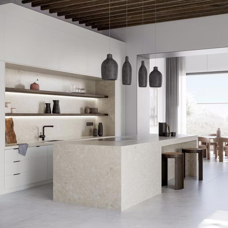 Plan de travail sur mesure en Dekton® pietraEdition Ava